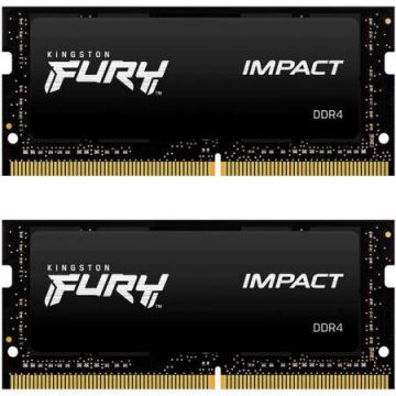 Memorie laptop Resigilata FURY Impact 32GB (2x16GB) DDR4 2666MHz CL16 Dual Channel Kit