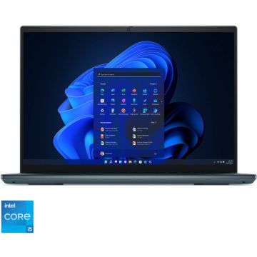 Laptop 14inch Inspiron 14 Plus 7420  2.2K  Procesor Intel® Core i5-12500H 4.50 GHz 16GB DDR5 512GB SSD  GeForce RTX 3050 4GB Win 11 Pro Dark Green