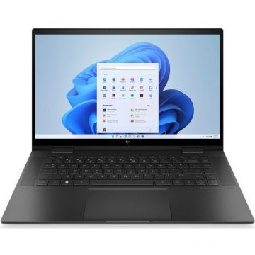 Laptop Envy x360 Oled 15.6 inch AMD Ryzen 5 5625U 16GB 512GB SSD Windows 11 Home Black