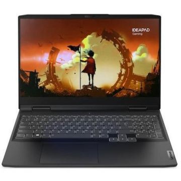 Laptop IdeaPad 3 WQXGA 16 inch AMD Ryzen 5 6600H 16GB 512GB SSD RTX 3050 Ti Free Dos Onyx Grey