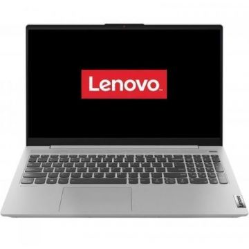 Laptop IdeaPad 5 FHD 15.6 inch AMD Ryzen 7 5700U 8GB 512GB SSD Windows 11 Home Platinum Grey
