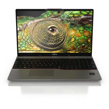 Laptop Lifebook U7512 15.6 inch FHD Intel Core i7-1255U 16GB DDR4 512GB SSD FPR DE layout Windows 11 Pro Silver