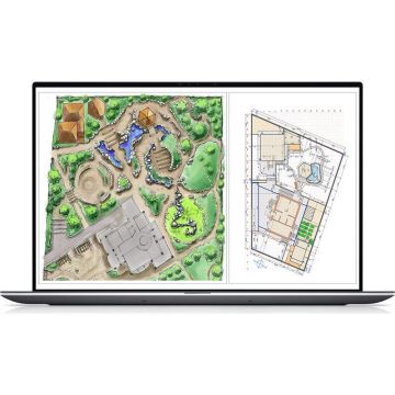 Laptop Precision 5770 UHD+ 17 inch Intel Core i9-12900H 32GB 1TB SSD Windows 11 Pro Titan Grey