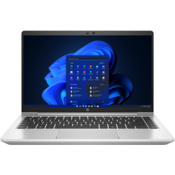 Laptop ProBook 445 G8 FHD 14 inch AMD Ryzen 5 5600U 16GB 256GB SSD Windows 10 Pro Silver