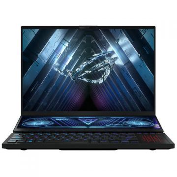 Laptop ROG Zephyrus Duo 16 GX650RX-LB201W 16 inch WQUXGA AMD Ryzen 9 6900HX 32GB DDR5 1TB SSD nVidia GeForce RTX 3080 Ti Windows 11 Home Black