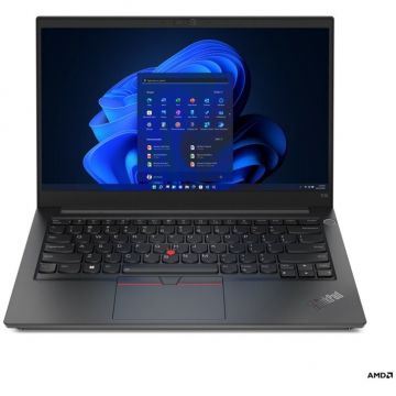 Laptop ThinkPad E14 Gen 4 FHD 14 inch AMD Ryzen 7 5825U 16GB 512GB SSD Windows 11 Pro Black