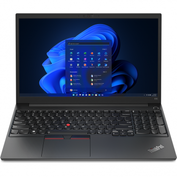 Laptop ThinkPad E15 Gen4 FHD 15.6 inch AMD Ryzen 5 5625U 8GB 256GB SSD Windows 11 Pro Black