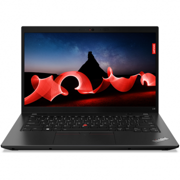 Laptop ThinkPad L14 Gen 4 FHD 14 inch Intel Core i7-1355U 16GB 512GB Windows 11 Pro Thunder Black
