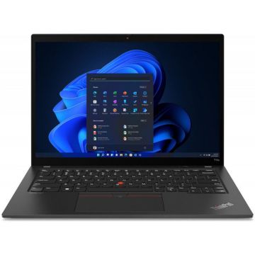 Laptop ThinkPad T14s Gen3 14 inch WUXGA Intel Core i5-1240P 16GB DDR5 512GB SSD FPR Windows 11 Pro DG Windows 10 Pro Thunder Black