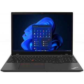 Laptop ThinkPad T16 Gen1 16 inch WUXGA Intel Core i7-1260P 16GB DDR4 512GB SSD Windows 11 Pro Thunder Black