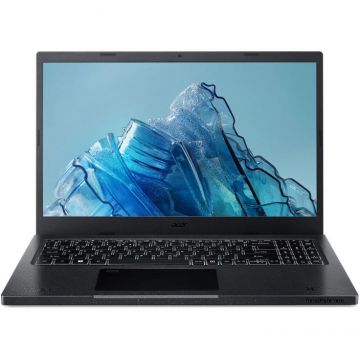 Laptop TravelMate Vero TMV15-51-728C 15.6 inch FHD Intel Core i7-1195G7 16GB DDR4 1TB HDD DE layout Windows 11 Pro Black