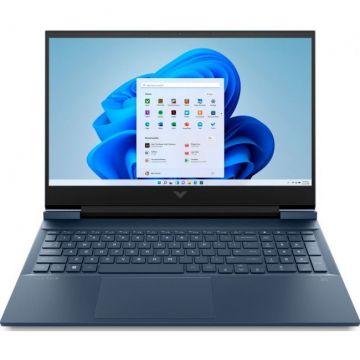 Laptop Victus 16-e1185nw FHD 16.1 inch AMD Ryzen 7 6800H 16GB 512GB SSD Geforce RTX 3050 Ti Windows 11 Home Blue