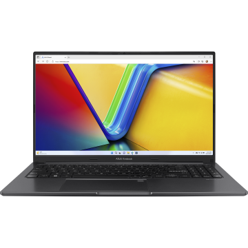 Laptop Vivobook X1505ZA Afisaj OLED FHD 15.6 inch Intel Core i5-1235U 8GB 512GB SSD Free Dos Indie Black