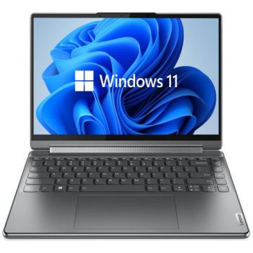 Laptop Yoga G9 2.8K 14 inch Intel Core i5-1240P 16GB 1TB SSD Windows 11 Home Storm Grey