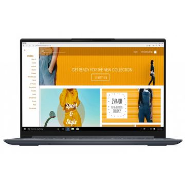 Laptop Yoga Slim 7 Pro 2.8K 14 inch Intel Core i5-12500H 16GB 512GB SSD Windows 11 Home Storm Grey