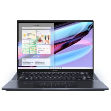 Laptop ZenBook Pro 16X OLED UX7602ZM-ME045X 16 inch UHD+ Touch Intel Core i9-12900H 32GB DDR5 2TB SSD FPR Windows 11 Pro Tech Black