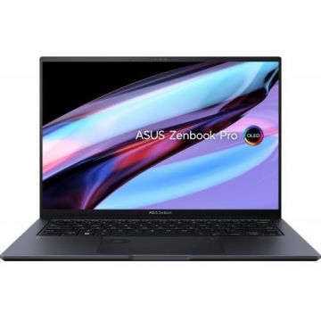 Laptop Zenbook Pro WQXGA+ 14 inch Intel Core i9-13900H 16GB 1TB SSD GeForce RTX 4070 Windows 11 Pro Black