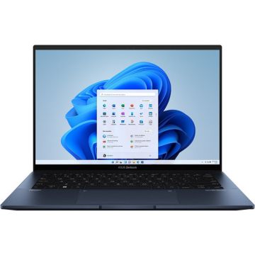 Laptop ZenBook UX3402ZA-KM390X 14 inch 2.8K OLED Intel Core i7-1260P 16GB DDR5 1TB SSD FPR Windows 11 Pro Ponder Blue