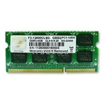 Memorie Laptop 4GB DDR3 SQ 1600 MHz CL9 1.5V