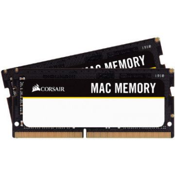 Memorie laptop Mac Memory 64GB (2 x 32GB) DDR4 2666MHz CL18 Dual Channel Kit