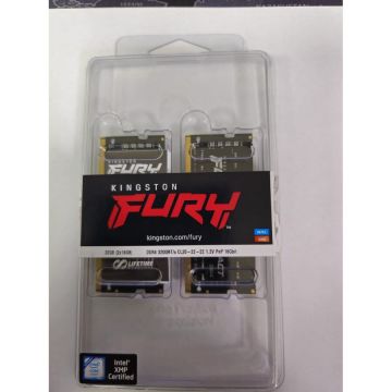 Memorie laptop Resigilat FURY Impact 32GB (2x16GB) DDR4 3200MHz CL20 Dual Channel Kit