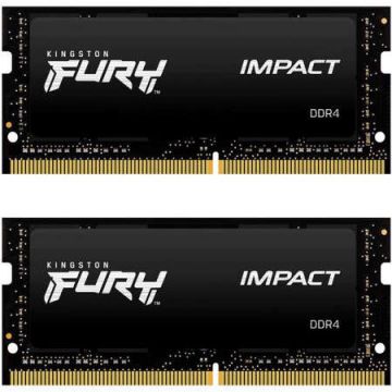 Memorie laptop Resigilata FURY Impact 32GB (2x16GB) DDR4 3200MHz CL20 Dual Channel Kit