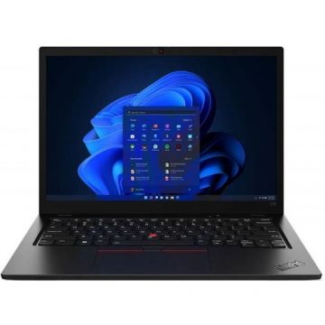 Laptop Lenovo ThinkPad L13 Gen3 (Procesor Intel® Core™ i7-1255U (12M Cache, up to 4.70 GHz) 13.3inch FHD+, 16GB, 512GB SSD, Intel® Iris Xe Graphics, Win 11 DG Win 10 Pro, Negru)