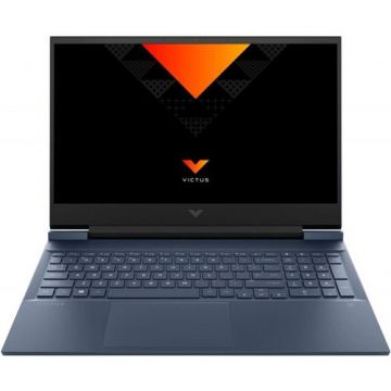 Laptop Gaming HP Victus 15-fa0018nq (Procesor Intel® Core™ i7-12700H (24M Cache, up to 4.70 GHz) 15.6inch FHD, 8GB, 512GB SSD, nVidia GeForce GTX 1650 @4GB, Albastru)
