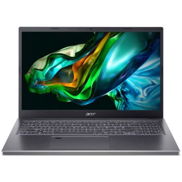 Laptop Acer 15.6'' Aspire 5 A515-48M, FHD IPS, Procesor AMD Ryzen™ 5 7530U (16M Cache, up to 4.5 GHz), 8GB, 512GB SSD, Radeon, No OS, Iron Laptop Acer 15.6'' Aspire 5 A515-48M, FHD IPS, Procesor AMD Ryzen™ 5 7530U (16M Cache, up to 4.5 GHz), 8GB, 512GB SSD, Radeon, No OS, Iron