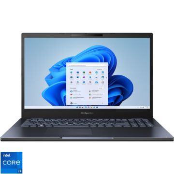 Laptop ASUS 15.6'' ExpertBook B2 B2502CBA, FHD, Procesor Intel® Core™ i7-1260P (18M Cache, up to 4.70 GHz), 32GB DDR4, 1TB SSD, Intel Iris Xe, Win 11 Pro, Star Black