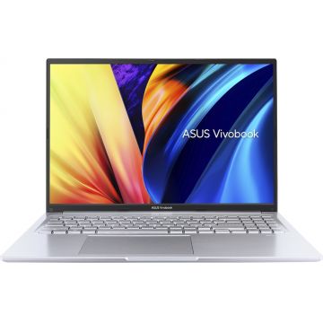 Laptop ASUS 16'' Vivobook 16X M1603QA, WUXGA, Procesor AMD Ryzen™ 7 5800H/HS (16M Cache, up to 4.4 GHz), 16GB DDR4, 1TB SSD, Radeon, No OS, Transparent Silver
