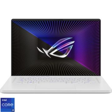 Laptop ASUS Gaming 16'' ROG Zephyrus G16 GU603VV, QHD+ 240Hz, Procesor Intel® Core™ i9-13900H (24M Cache, up to 5.40 GHz), 32GB DDR4, 1TB SSD, GeForce RTX 4060 8GB, No OS, Moonlight White