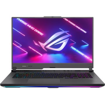 Laptop ASUS Gaming 17.3' ROG Strix G17 G713PI, QHD 240Hz, Procesor AMD Ryzen™ 9 7945HX (64M Cache, up to 5.4 GHz), 32GB DDR5, 1TB SSD, GeForce RTX 4070 8GB, No OS, Eclipse Gray, 3Yr