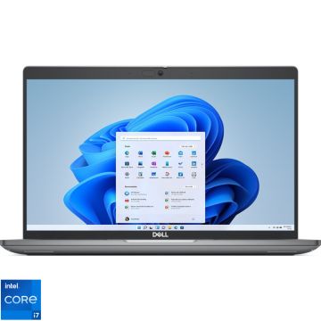 Laptop DELL 14'' Latitude 5440, FHD IPS, Procesor Intel® Core™ i7-1355U (12M Cache, up to 5.00 GHz), 16GB DDR4, 512GB SSD, Intel Iris Xe, Win 11 Pro, Grey, 3Yr ProSupport