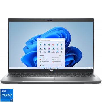 Laptop DELL 15.6'' Latitude 5530 (seria 5000), FHD, Procesor Intel® Core™ i7-1270P (18M Cache, up to 4.80 GHz), 32GB DDR4, 1TB SSD, Intel Iris Xe, Win 10 Pro (include licenta Win 11 Pro), 3Yr ProSupport