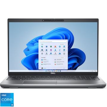 Laptop DELL 15.6'' Latitude 5531 (seria 5000), FHD, Procesor Intel® Core™ i5-12600H (18M Cache, up to 4.50 GHz), 16GB DDR5, 512GB SSD, GeForce MX550 2GB, Win 11 Pro, 3Yr BOS