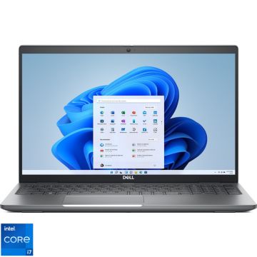 Laptop DELL 15.6'' Precision 3580, FHD, Procesor Intel® Core™ i7-1360P (18M Cache, up to 5.00 GHz), 16GB DDR5, 512GB SSD, RTX A500 4GB, Win 11 Pro, Grey, 3Yr