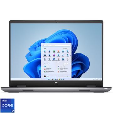 Laptop DELL 16'' Precision 7670 Workstation, FHD+, Procesor Intel® Core™ i9-12950HX (30M Cache, up to 5.00 GHz), 32GB DDR5, 1TB SSD, RTX A3000 12GB, 5G, Win 11 Pro, 3Yr ProSupport