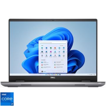 Laptop DELL 16'' Precision 7680 Workstation, FHD+, Procesor Intel® Core™ i7-13850HX (30M Cache, up to 5.30 GHz), 32GB DDR5, 1TB SSD, RTX A3500 Ada 12GB, Win 11 Pro, 3Yr ProSupport