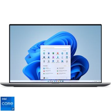 Laptop DELL 17'' Precision 5770 (seria 5000), UHD+ Touch, Procesor Intel® Core™ i7-12800H (24M Cache, up to 4.80 GHz), 32GB DDR5, 512GB SSD, RTX A3000 12GB, Win 11 Pro, 3Yr BOS