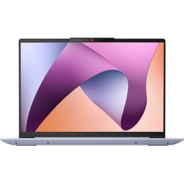 Laptop Lenovo 14'' IdeaPad Slim 5 14ABR8, WUXGA OLED, Procesor AMD Ryzen™ 7 7730U (16M Cache, up to 4.5 GHz), 16GB DDR4, 1TB SSD, Radeon, No OS, Violet