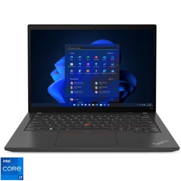Laptop Lenovo 14'' ThinkPad P14s Gen 4, WUXGA IPS, Procesor Intel® Core™ i7-1360P (18M Cache, up to 5.00 GHz), 32GB DDR5X, 1TB SSD, RTX A500 4GB, Win 11 Pro, Villi Black