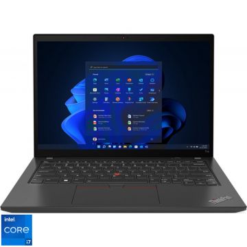 Laptop Lenovo 14'' ThinkPad T14 Gen 3, WUXGA IPS, Procesor Intel® Core™ i7-1255U (12M Cache, up to 4.70 GHz), 16GB DDR4, 512GB SSD, Intel Iris Xe, Win 11 DG Win 10, Thunder Black
