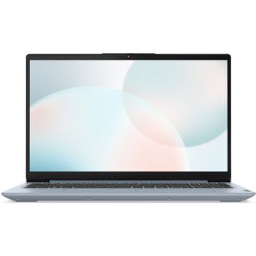 Laptop Lenovo 15.6'' IdeaPad 3 15ABA7, FHD IPS, Procesor AMD Ryzen™ 7 5825U (16M Cache, up to 4.5 GHz), 16GB DDR4, 512GB SSD, Radeon, No OS, Misty Blue
