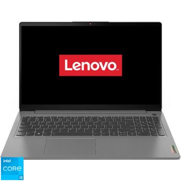 Laptop Lenovo 15.6'' IdeaPad 3 15ITL6, FHD, Procesor Intel® Core™ i3-1115G4 (6M Cache, up to 4.10 GHz), 8GB DDR4, 512GB SSD, GMA UHD, No OS, Arctic Grey