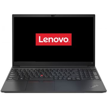 Laptop Lenovo 15.6'' ThinkPad E15 Gen 3, FHD IPS, Procesor AMD Ryzen™ 5 5500U (8M Cache, up to 4.0 GHz), 16GB DDR4, 512GB SSD, Radeon, No OS, Black Laptop Lenovo 15.6'' ThinkPad E15 Gen 3, FHD IPS, Procesor AMD Ryzen™ 5 5500U (8M Cache, up to 4.0 GHz), 16GB DDR4, 512GB SSD, Radeon, No OS, Black