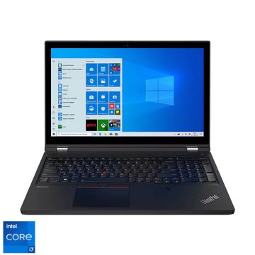 Laptop Lenovo 15.6'' ThinkPad T15g Gen 2, FHD IPS, Procesor Intel® Core™ i7-11800H (24M Cache, up to 4.60 GHz), 16GB DDR4, 512GB SSD, GeForce RTX 3070 8GB, Win 10 Pro, Black