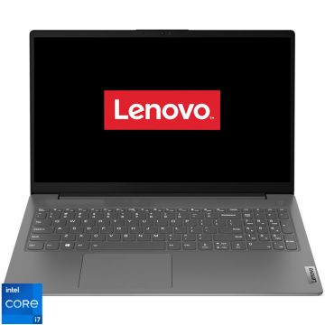 Laptop Lenovo 15.6'' V15 G2 ITL, FHD, Procesor Intel® Core™ i7-1165G7 (12M Cache, up to 4.70 GHz, with IPU), 16GB DDR4, 512GB SSD, Intel Iris Xe, No OS, Black
