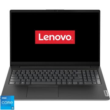 Laptop Lenovo 15.6'' V15 G3 IAP, FHD, Procesor Intel® Core™ i5-1235U (12M Cache, up to 4.40 GHz, with IPU), 16GB DDR4, 512GB SSD, Intel Iris Xe, No OS, Business Black