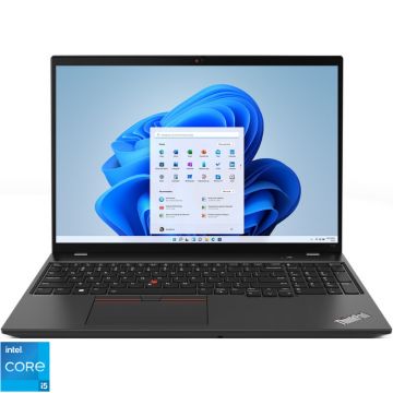 Laptop Lenovo 16'' ThinkPad T16 Gen 2, WUXGA IPS, Procesor Intel® Core™ i5-1335U (12M Cache, up to 4.60 GHz), 16GB DDR5, 512GB SSD, Intel Iris Xe, Win 11 Pro, Thunder Black